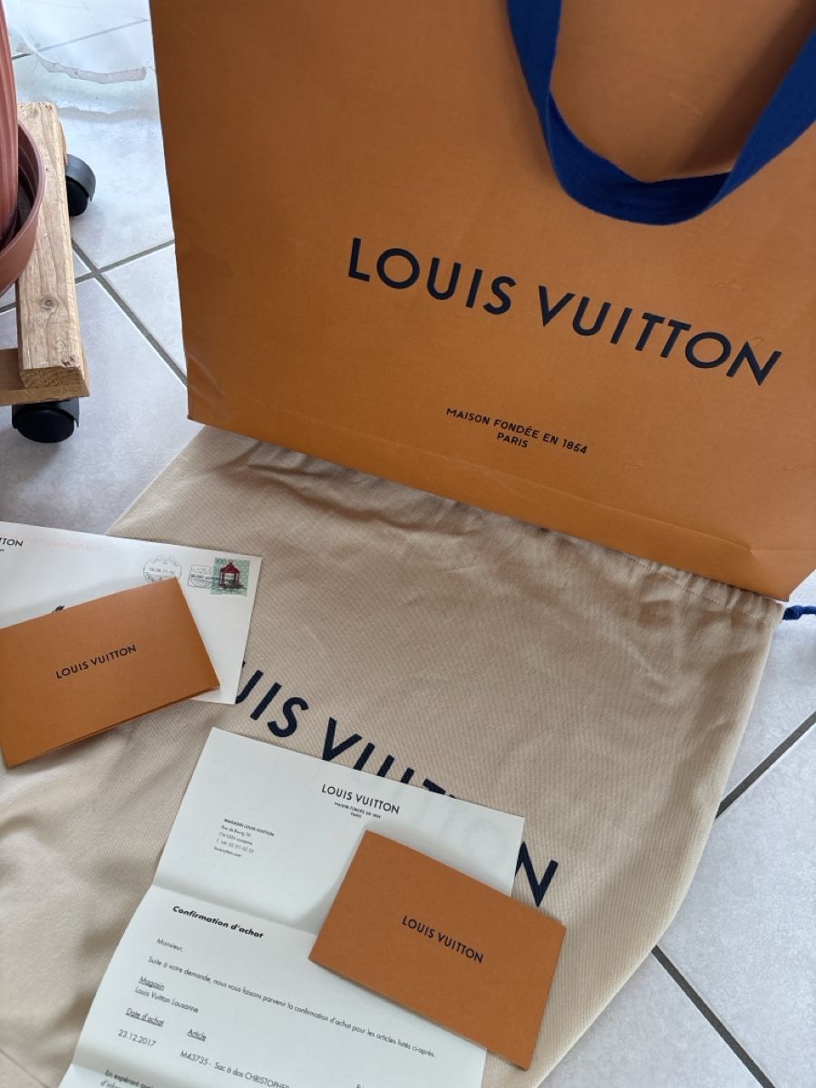 Louis Vuitton Rucksäcke: Sac Louis Vuitton CHRISTOPHER PM – Neu (gemäss Beschreibung) aus Monthey von LoveBrand 4
