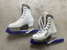 Patins à glace ROCES pour femme, pointure 38comme neuf!