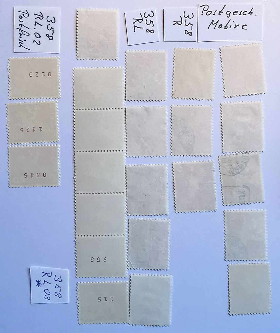 Tutti i francobolli: RM 1960 – Usato da Aadorf venduto da Chnorli-Furz 1