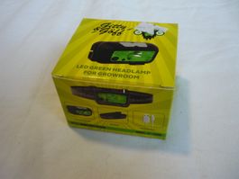 1x LED Green Headlamp for grün licht Growroom Growbox