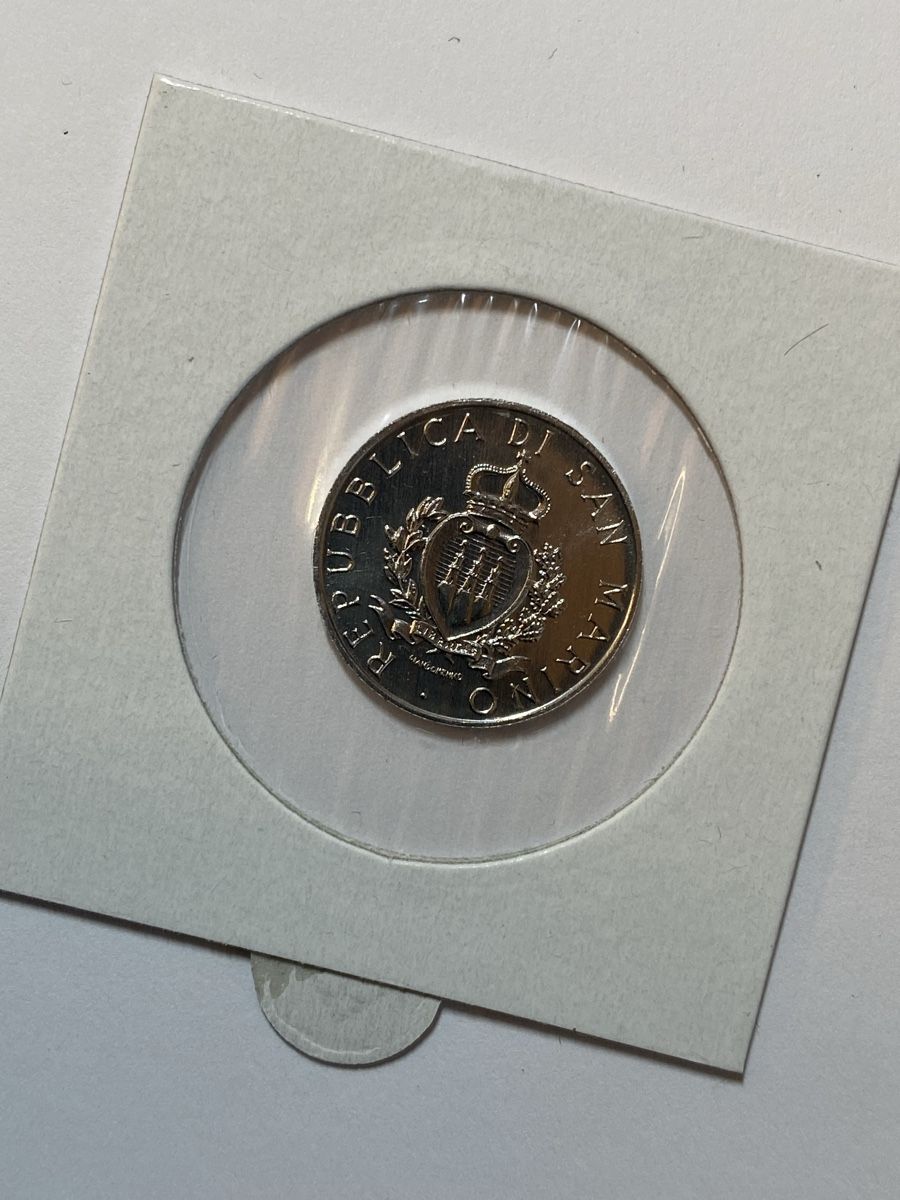 Tutti le monete: San Marin - 5 lires - 1987 - UNC – Nuovo (secondo la descrizione) da Payerne venduto da Mike1682 1