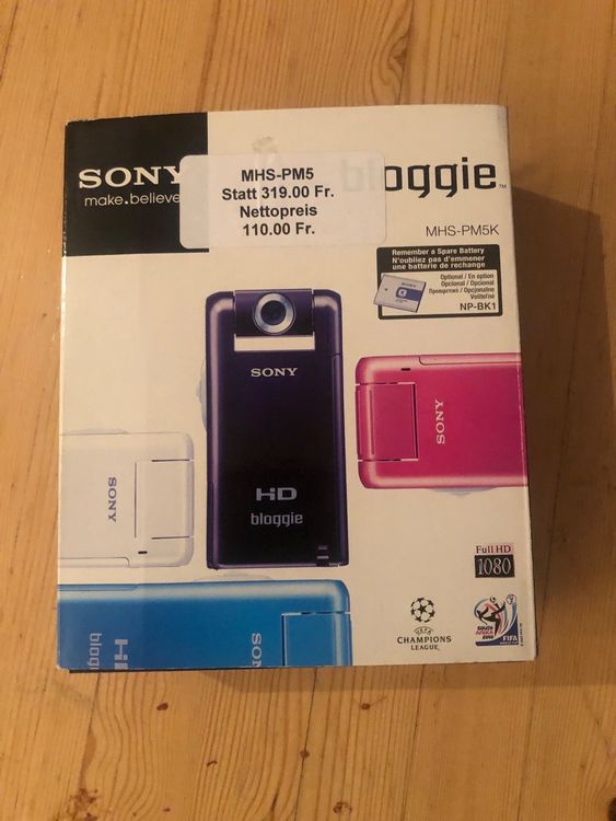 Sony MHSPM5K Camcorder Blue Kaufen auf Ricardo