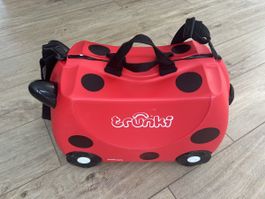 Trunki Kinderkoffer Marienkäfer rot