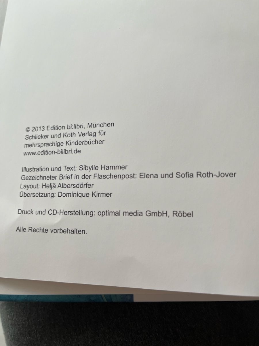 Libri: Arthur und Anton Die Flaschenpost mit CD – Usato da Niederhasli venduto da Suneblueme 2