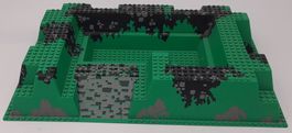 Plaque LEGO en relief verte – 32 x 48 – 38,5 x 25,5 cm