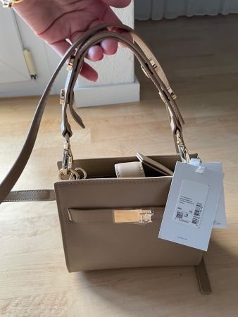 Tommy Hilfiger Tasche Handtasche Crossover Beige Camel Neu