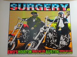 KOZIK signiertes & nummeriertes Poster, 'Surgery', 1993