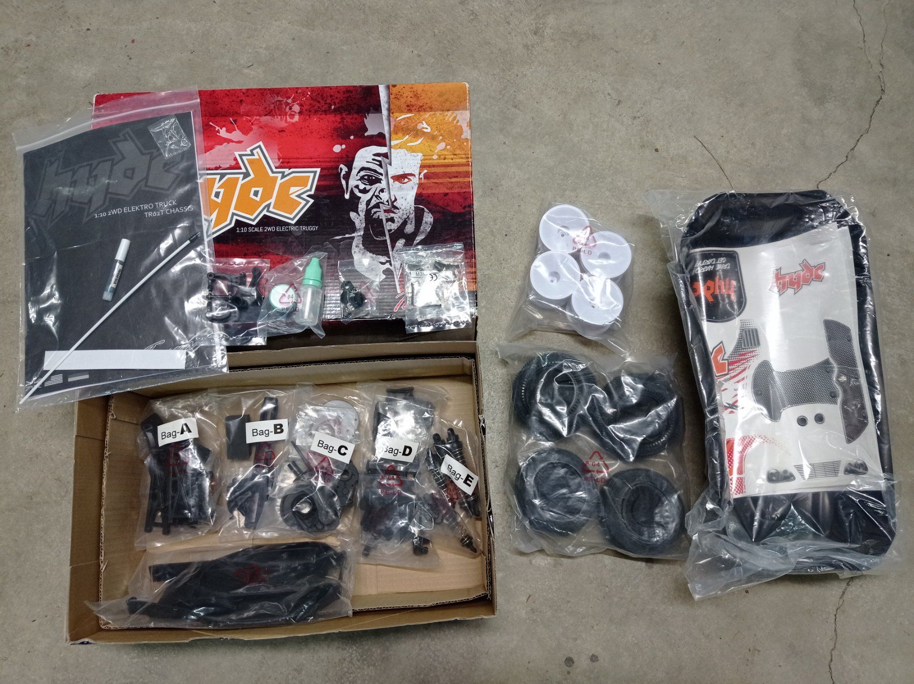 Absima Modellismo RC: Team C "Hyde" tr02-t RC Kit 1:10 – Nuovo e nell'imballaggio originale da Bex venduto da Sdancer 3