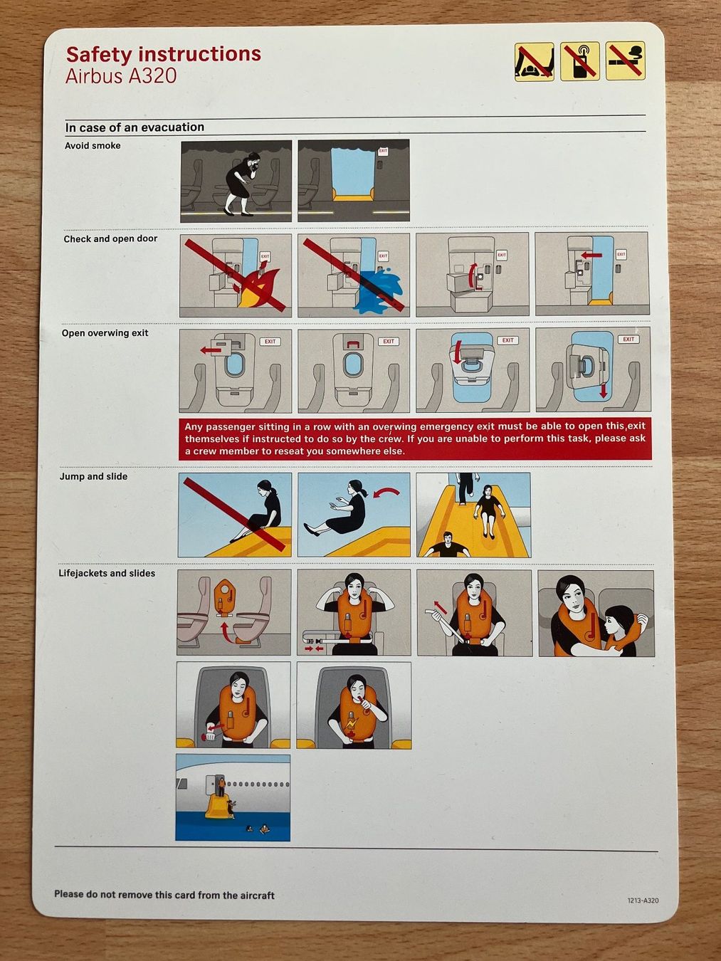 Cartoline: Edelweiss A320 Safety Card – Usato da Zürich venduto da Classic_Collection_Zurich 1