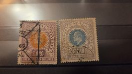 2x One Pound Ten Schillings NATAL