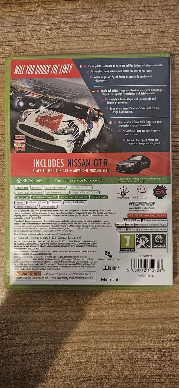 Microsoft Giochi: Need for Speed - Rivals – Usato da Winterthur venduto da Men_in_black 1