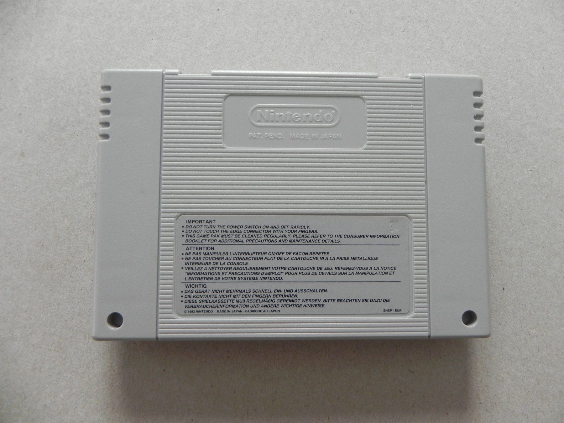 Nintendo Giochi: Super Nintendo SNES Game Carrier Aces – Usato da Siebnen venduto da krimsie 1