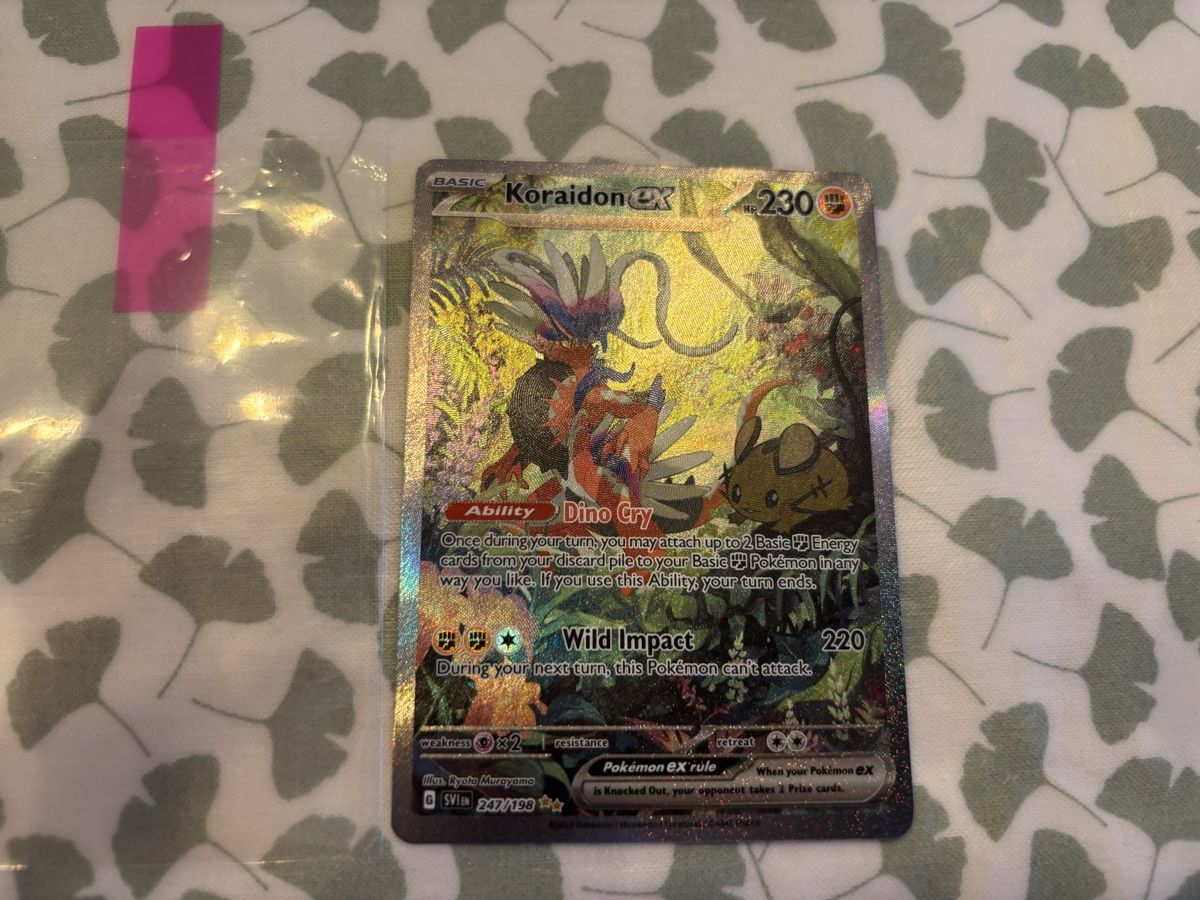 Pokémon Sammelbilder & Trading cards: Pokémon Karte Koraidon – Gebraucht aus Möriken AG von Classics16