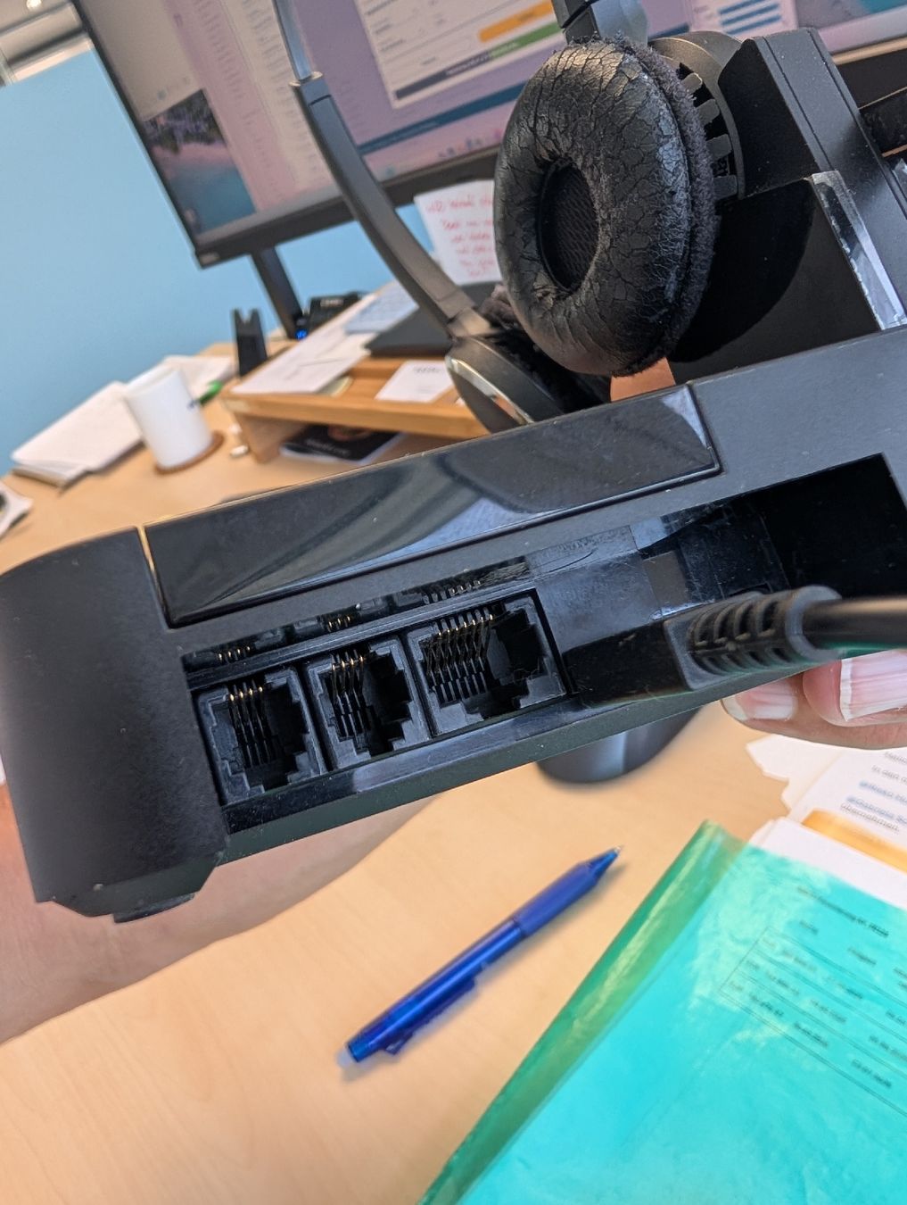 Telefone: Jabra PRO 9450 Headset mit Lade-/Dockingstation – Gebraucht aus Winterthur von Uemit 4