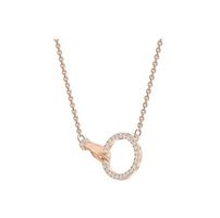 Swarovski Necklace Hand - Halskette Rose Gold