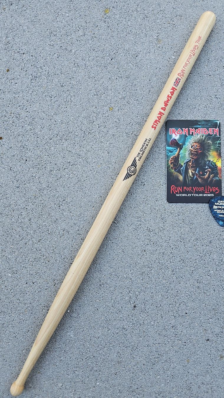 Instruments de musique: Iron Maiden Drumstick – D'occasion à Biel/Bienne par Samos86 1