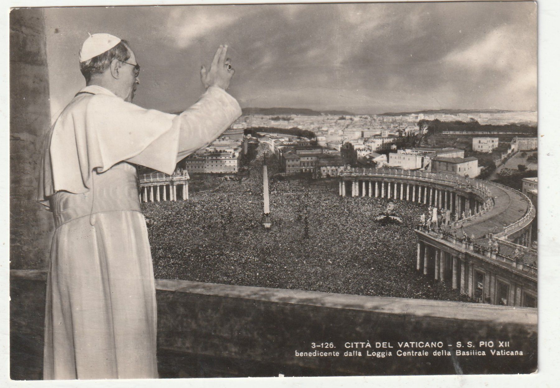 Cartes postales: Rom. Papst Pius XII 1950 – D'occasion à Lumbrein par made02