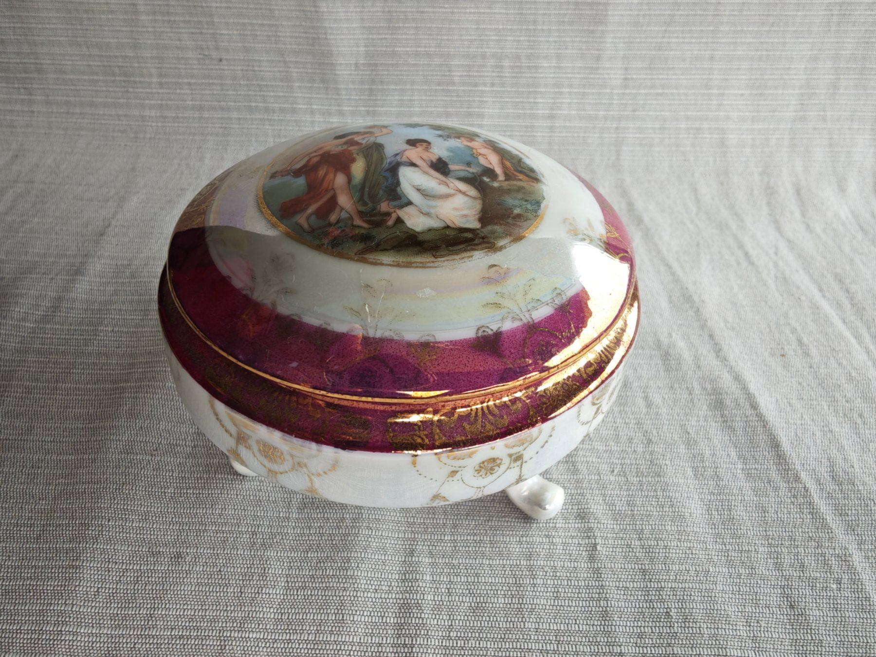Tutte le decorazioni: Porzellandose mit Lüster-Glasur – Usato da Reinach BL venduto da Coin-Vintage