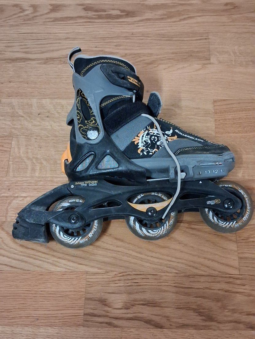 Pattini in linea & Pattini a rotelle: Rollerblade kinder-inlineskates grösse 28 - 32 – Usato da Bern venduto da KavIndustries 1