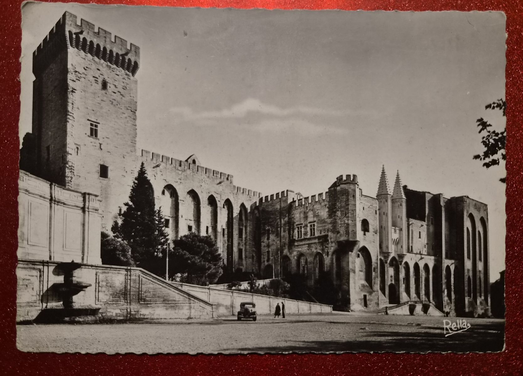 Cartoline postali: Avignon Papstpalast  Frankreich 1949 – Nuovo (secondo la descrizione) da Melchnau venduto da Arthurius