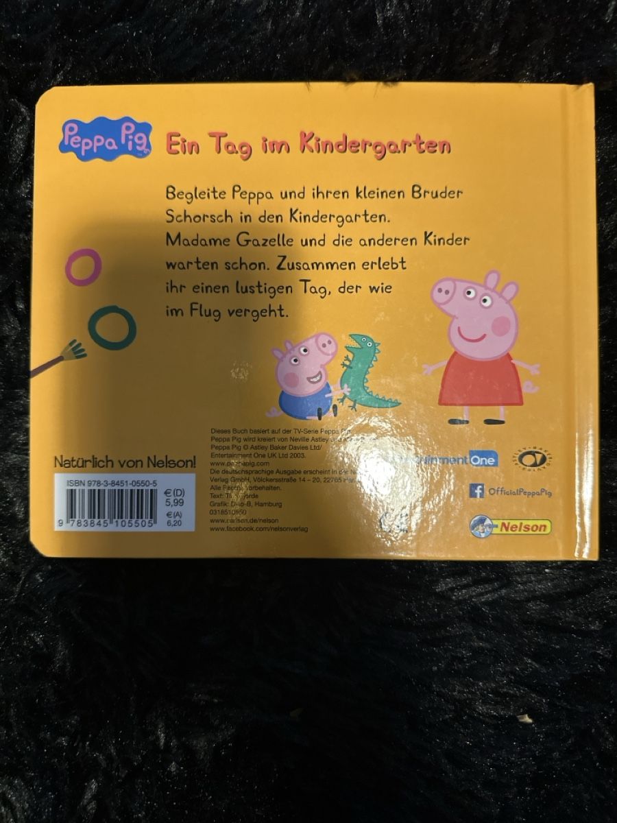 Peppa Pig Buch: Ein Tag im Kindergarten - Top Zustand! (Gebraucht) in ...