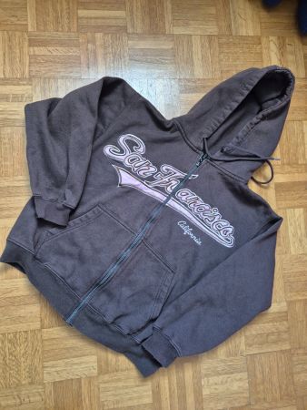 Kapuzenjacke braun "San Francisco>", Gr. XS