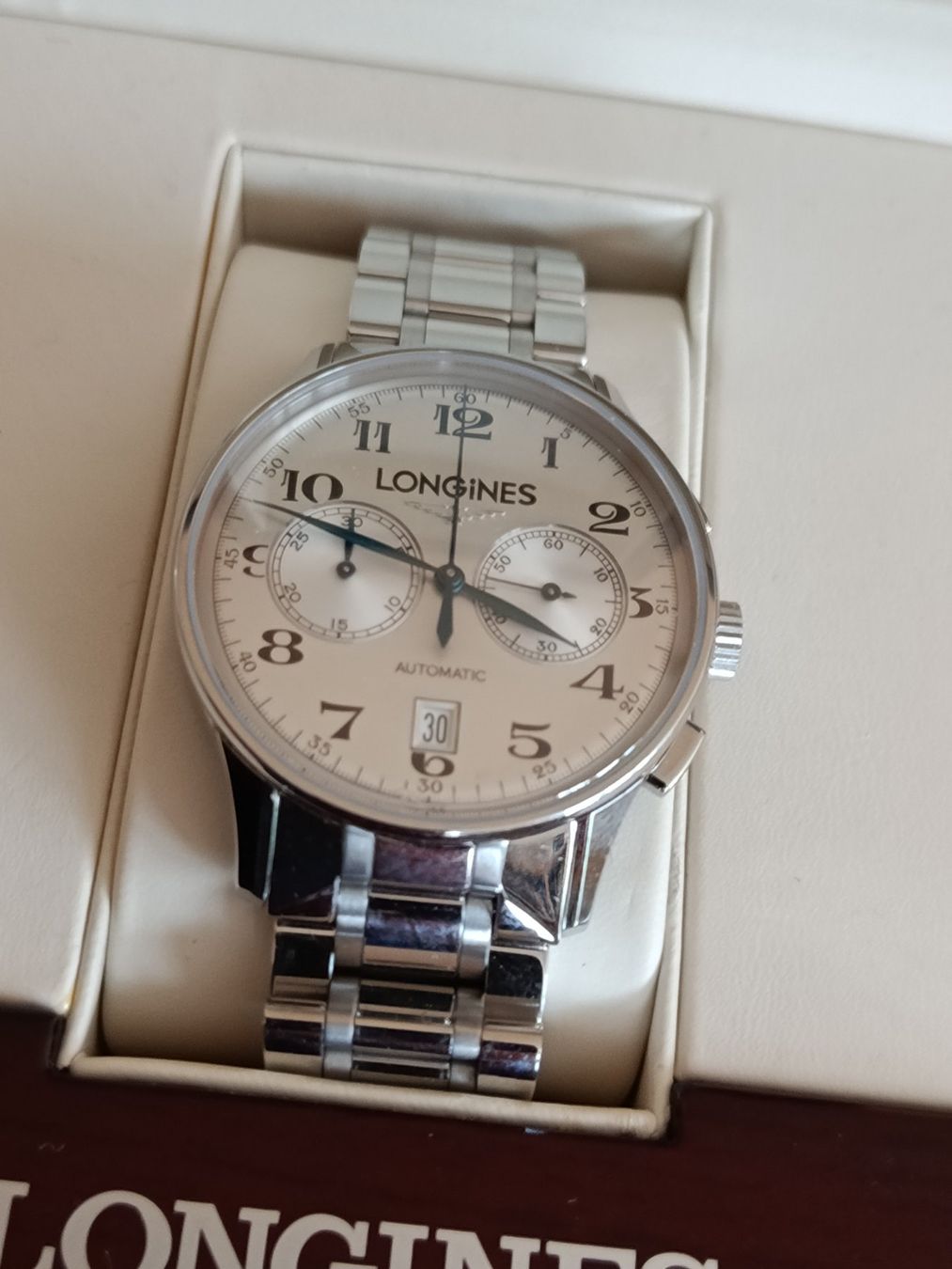 Longines Orologi: Longines Master Collection Chronograph L2 650 4 + Box Jumbo – Usato da Riedholz venduto da bam_5ybn 5