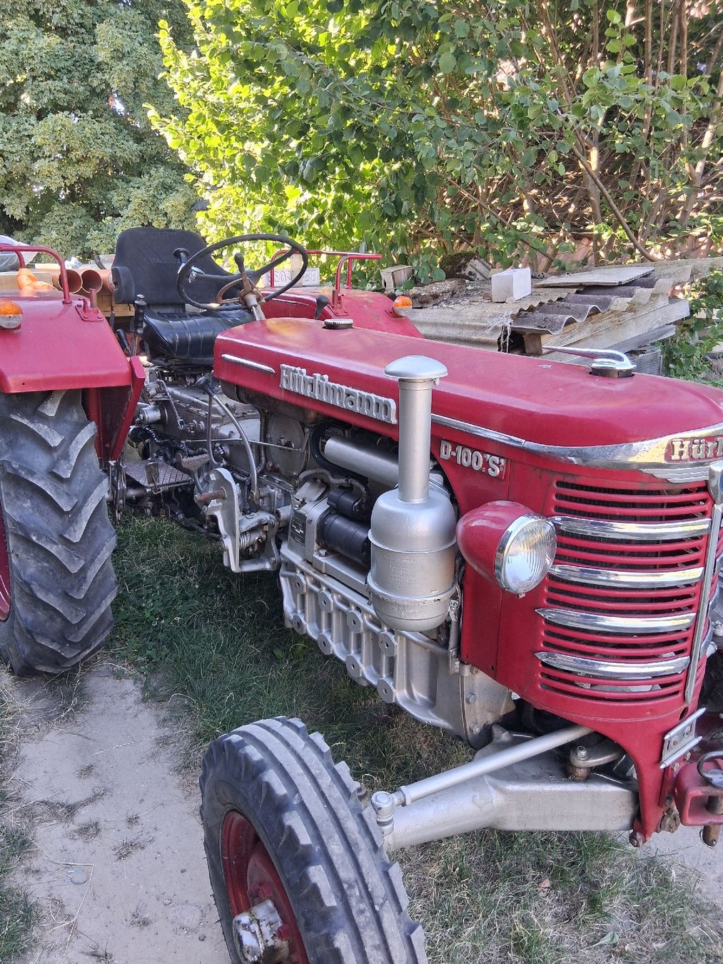 Traktoren: Hürlimann d 100 s – Gebraucht aus Lobsigen von wei_7fxz
