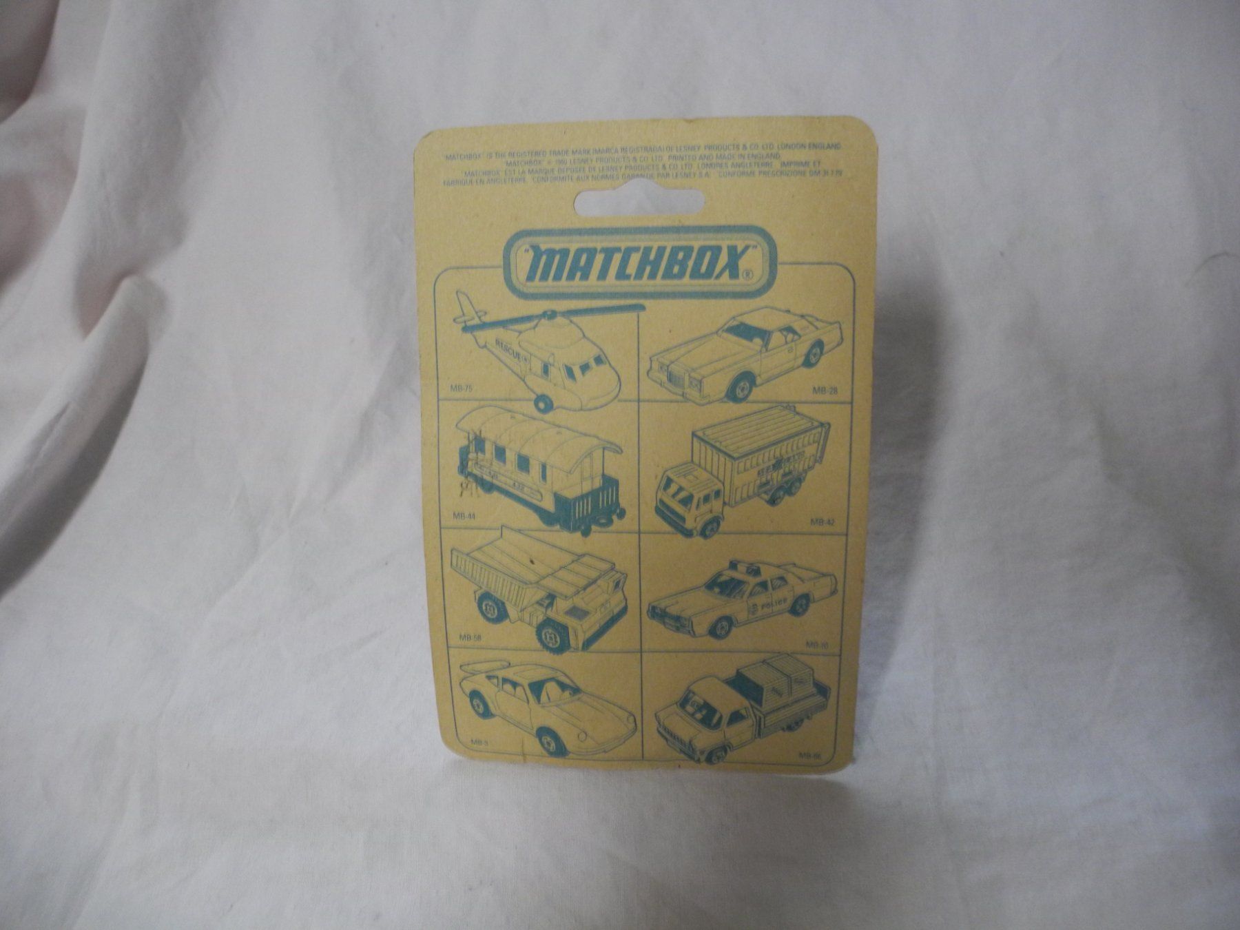 Matchbox Modellautos: MATCHBOX  NR. 15  GABELSTAPLER  CHARIOT ELEVATEUR  MIB – Neu und originalverpackt aus Gurtnellen von Murmeli99 2