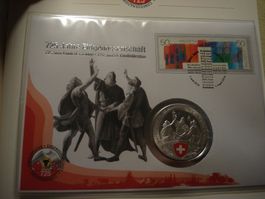Medaillenbrief 2016, 725 Jahre Eidgenossenschaft, Rütlischwu