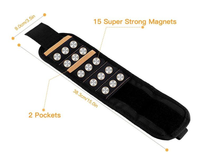 Tutti gli attrezzi: Magnetisches Heimwerkerarmband WrisTool – Nuovo e nell'imballaggio originale da Châtelaine venduto da topshop.switzerland 4