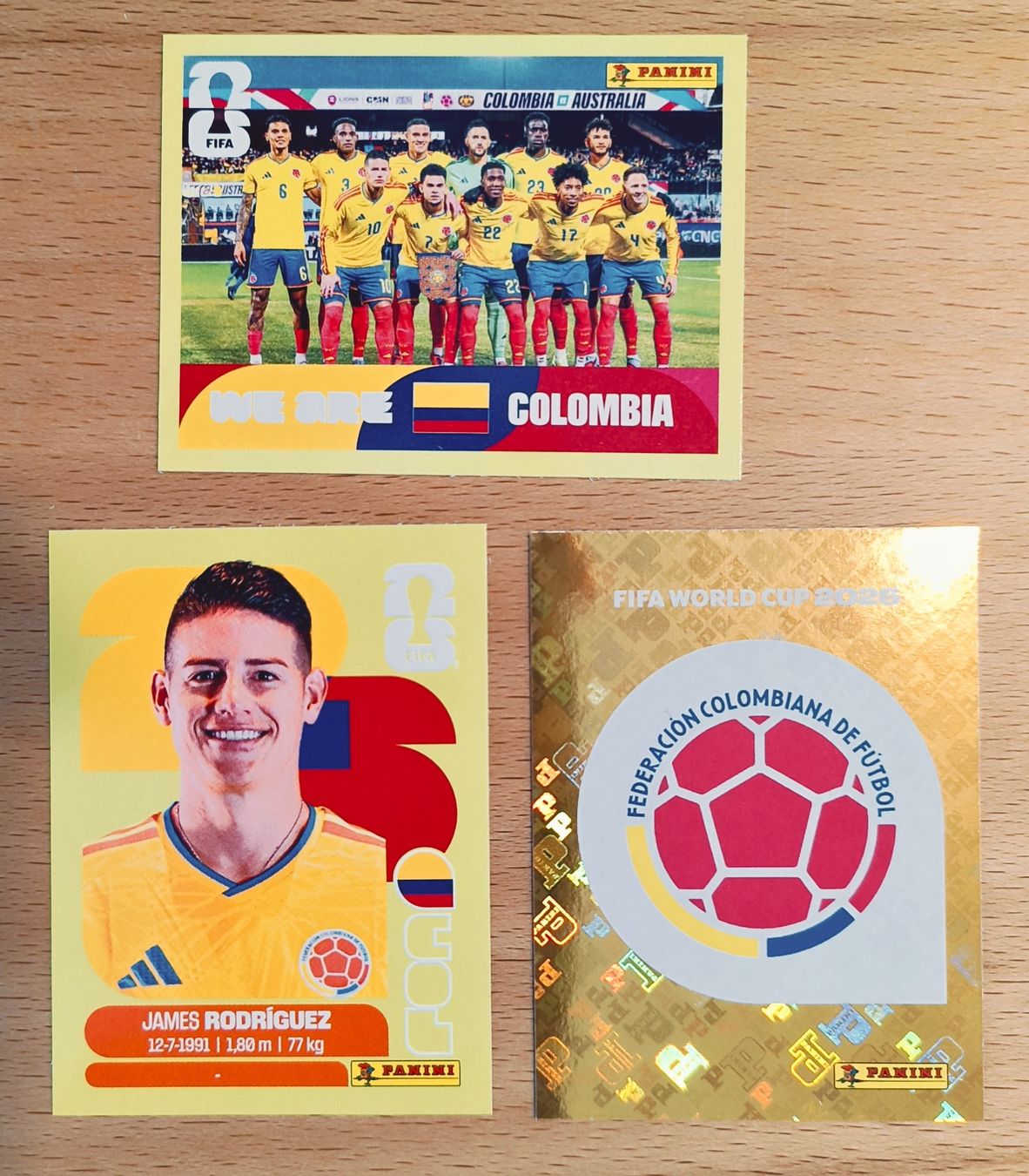 Panini Carte collezionabili: Wm 2026 Panini Kolumbien Set – Nuovo (secondo la descrizione) da Bülach venduto da mar_6vfz