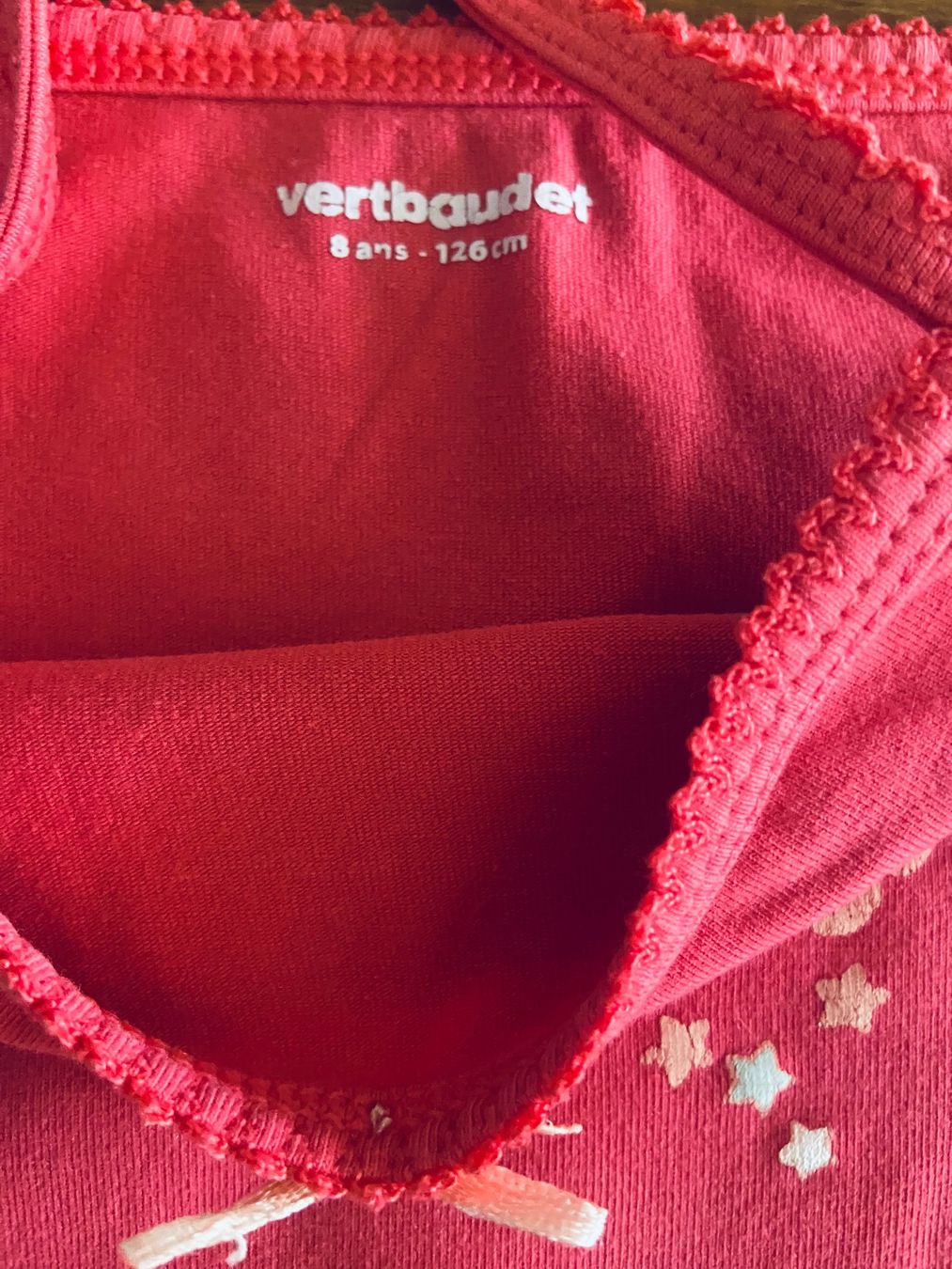 Camicette, T-shirt & Top: Top REGENBOGEN von vertbaudet, 122/128cm, Baumwolle&Elast – Usato da Bassersdorf venduto da jgo_9mfk 1