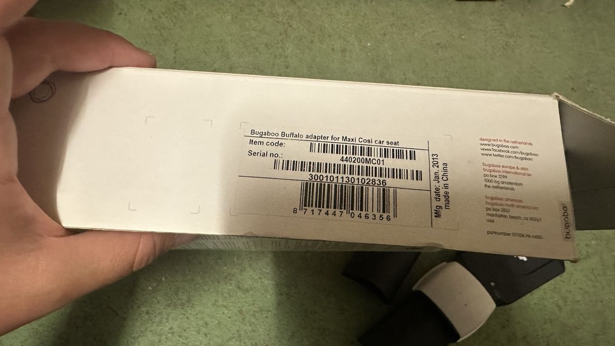 Bugaboo Unità & Adattatore: Bugaboo Buffalo Maxi-Cosi Adapter mit Originalverpackung – Usato da Hettlingen venduto da whatdreamz 3