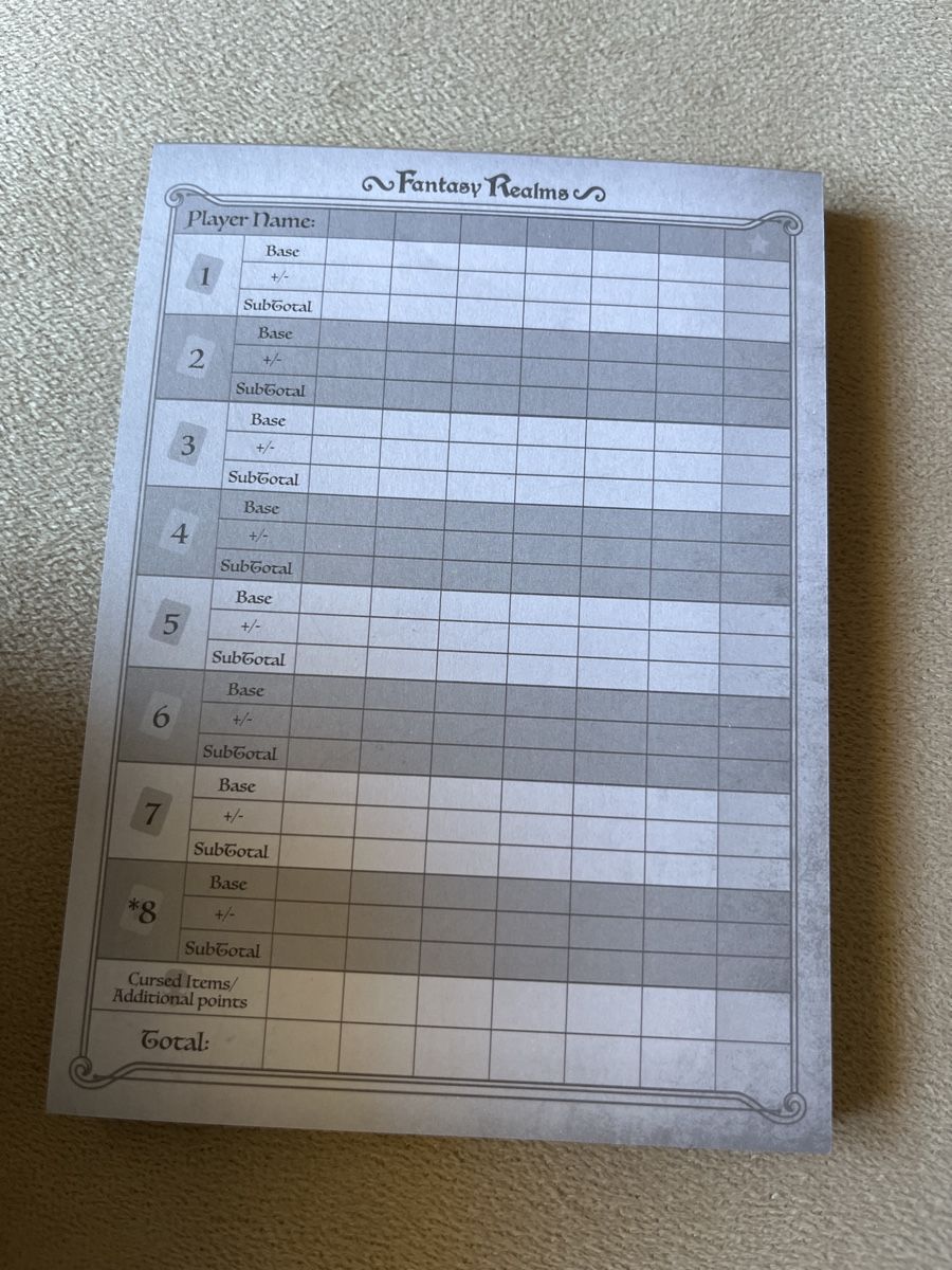 Spiele: Fantasy Realms-EN – Gebraucht aus Genève von Majikamu 3