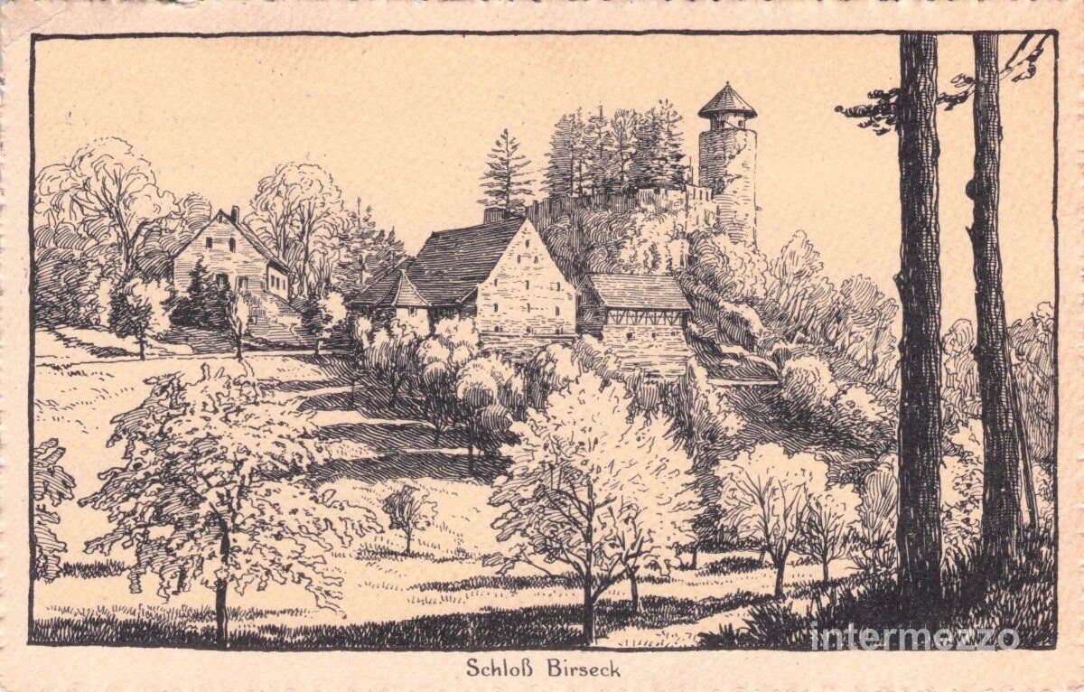 Cartoline postali: Arlesheim BL // 1933 Schloss Birseck // Sommer – Usato da Basel venduto da intermezzo12