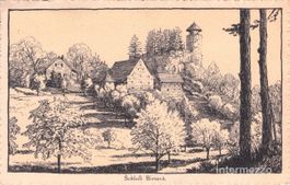 Arlesheim BL // 1933 Schloss Birseck // Sommer