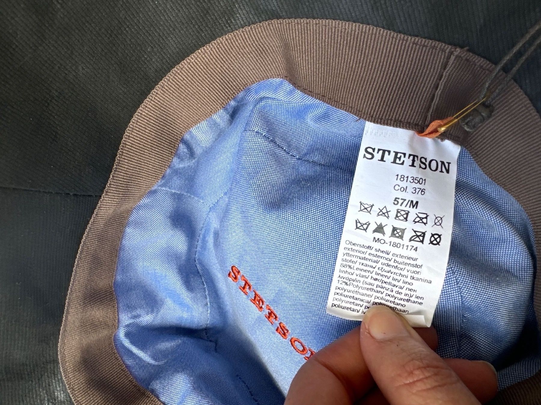 Stetson Copricapi, berretti & cappellini: Chapeau STETSON 57 – Nuovo e nell'imballaggio originale da Arnex-sur-Orbe venduto da cameleonfringant 3