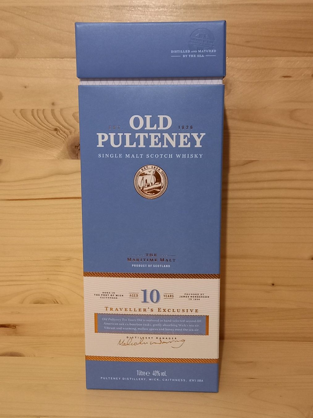 Bevande alcoliche: 1 Liter OLD PULTENEY WHISKY – Nuovo e nell'imballaggio originale da Bonaduz venduto da Motz 2