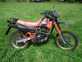 Yamaha XT600 47N mit Veteraneneintrag im Mai 2024