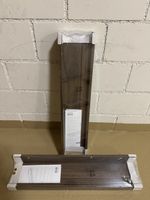 IKEA MOSSLANDA Bilderschiene dunkelbraun, 55cm, neu 2 Stück 