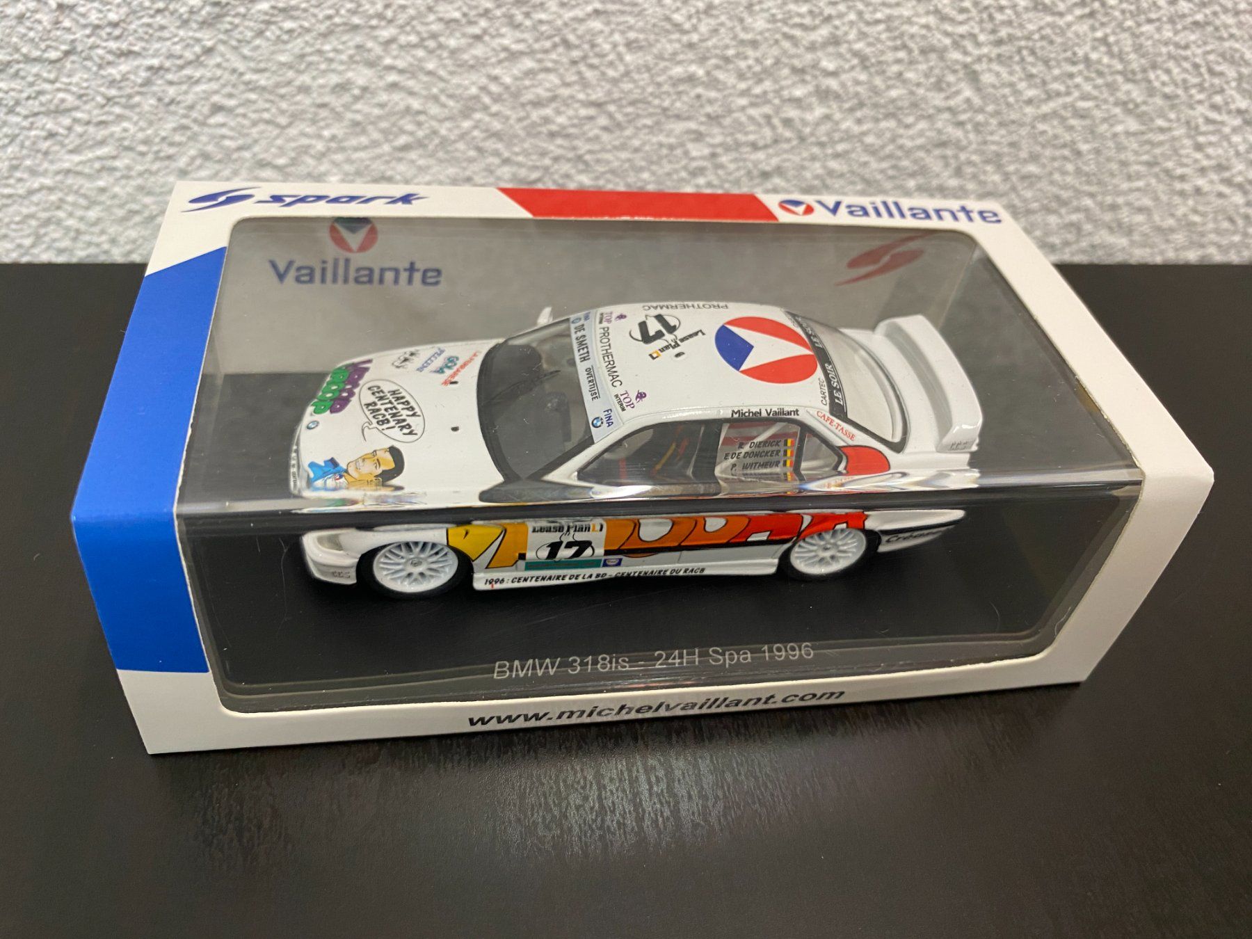 Spark Modellautos: BMW E36 – Spa 1996 – Spark 1:43 – Neu und originalverpackt aus Niederhasli von Yotanke50 1