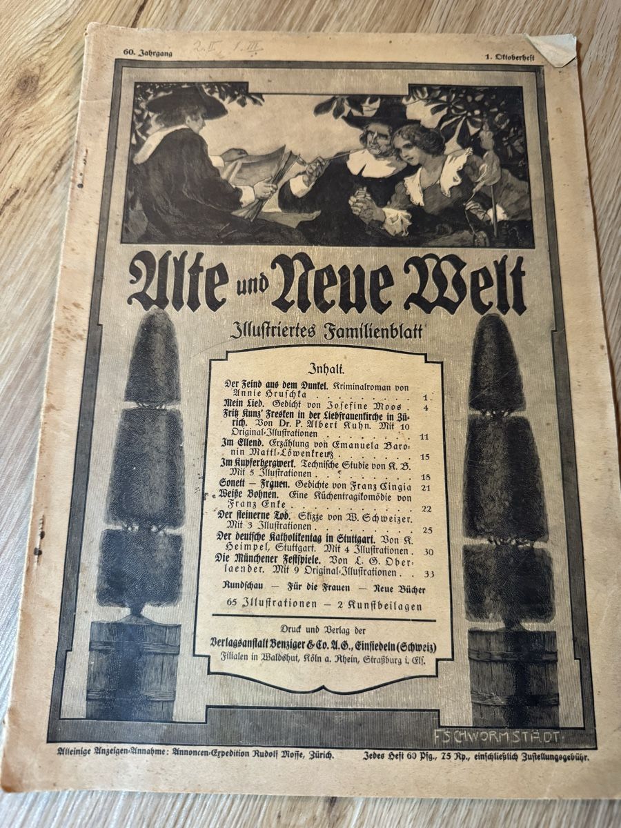 Riviste & Magazine: Antike Zeitschriften – Usato da Walliswil b.Wangen venduto da CharlotteGarde 6