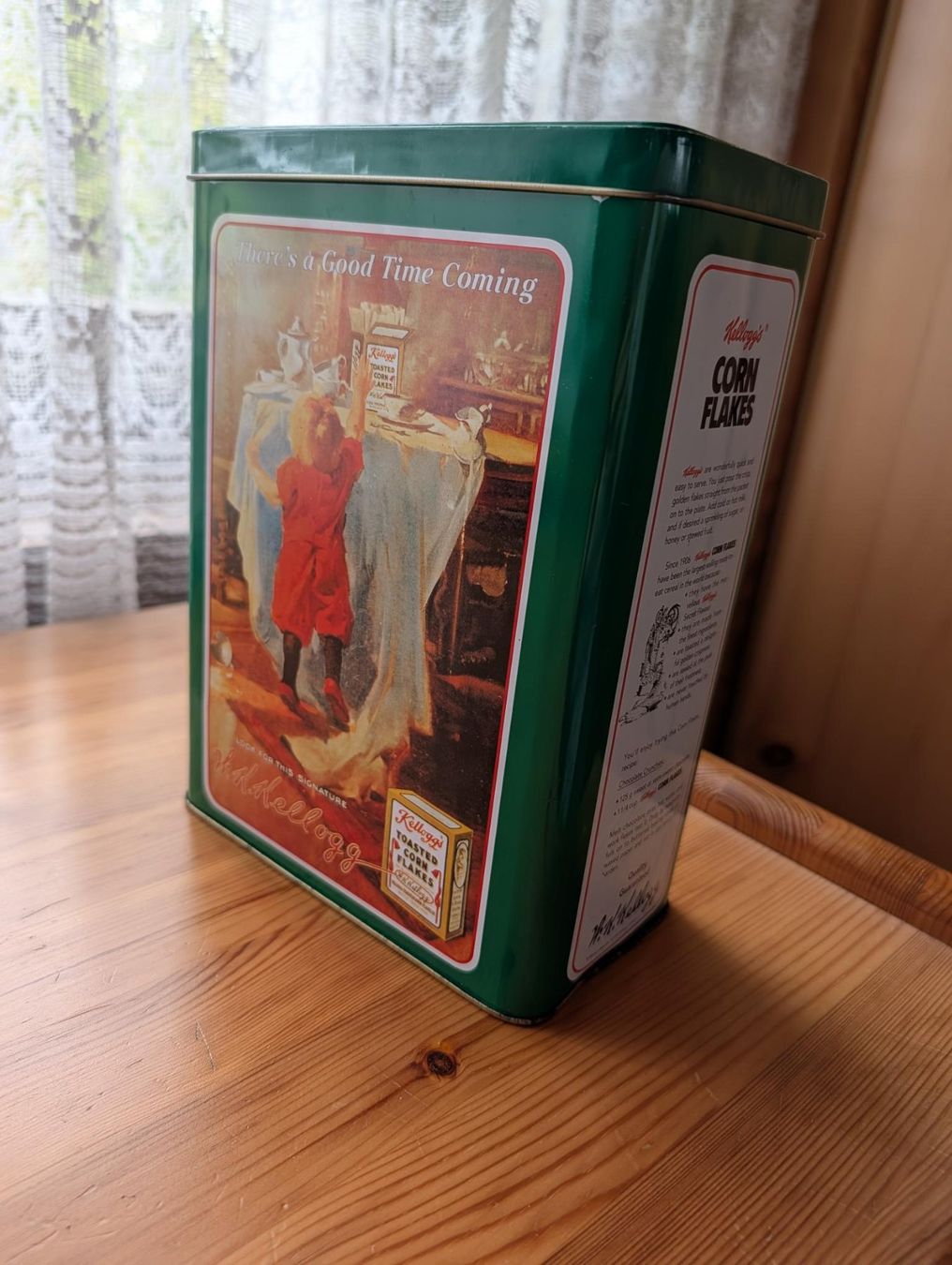 Behälter & Ähnliches: Cornflakes Blechdose – Gebraucht aus Bözen von Maerchenprinz 2