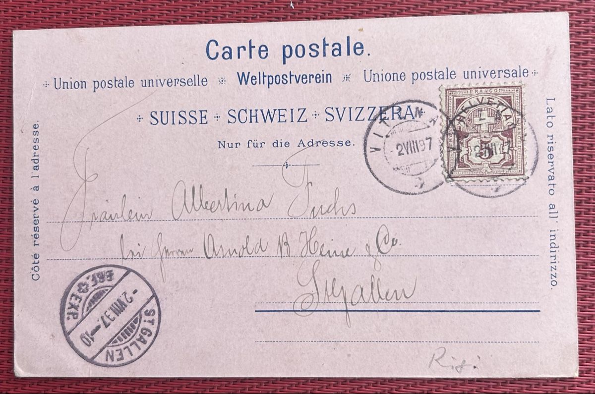 Cartes postales: Gruss vom Rigi Schlumpf Litho  – D'occasion à Horw par Tellbub 1