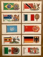 1967 - 10 Vintage FLAGS OF THE WORLD Sammelbilder England