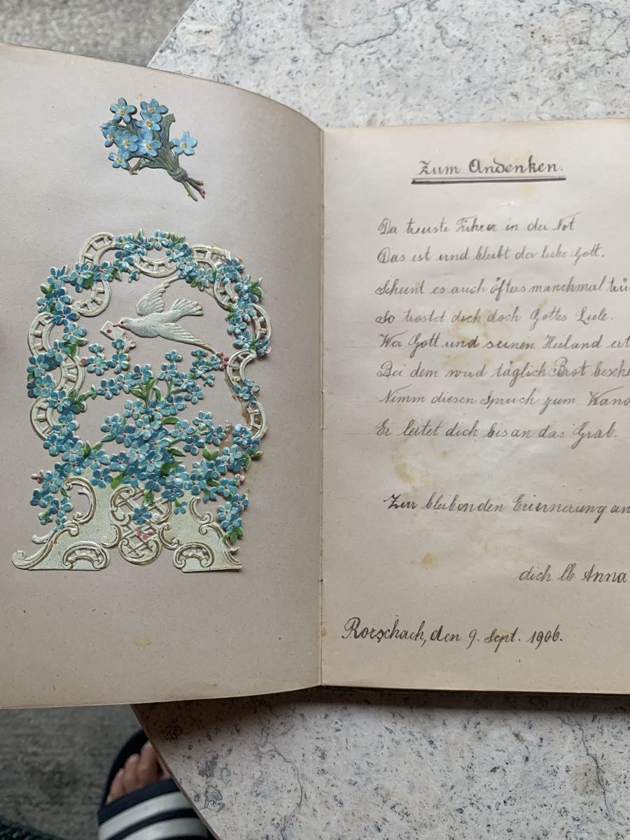 Alben: Altes Erinnerungsalbum 1909 – Gebraucht aus Rorschacherberg von raf_2ll8 6