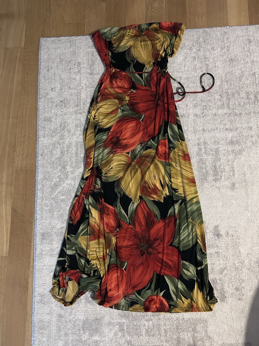 Vestiti: Strapless Maxi Dress Floral – Nuovo (secondo la descrizione) da Belp venduto da jan_6yvx