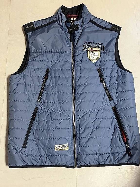 Camp David Gilet & Giacche: Camp David Herrenweste Blau Gr. XL – Usato da Basel venduto da pedjolino01