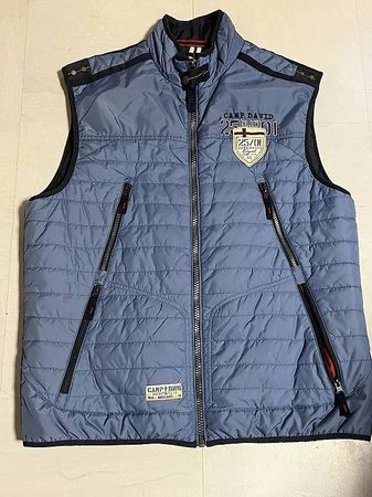 Camp David Herrenweste Blau Gr. XL